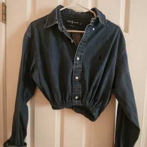 Ralph Lauren Dark Blue Denim Shirt
